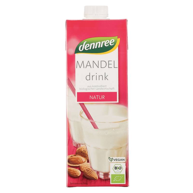 Bio Mandel Drink Natur von dennree