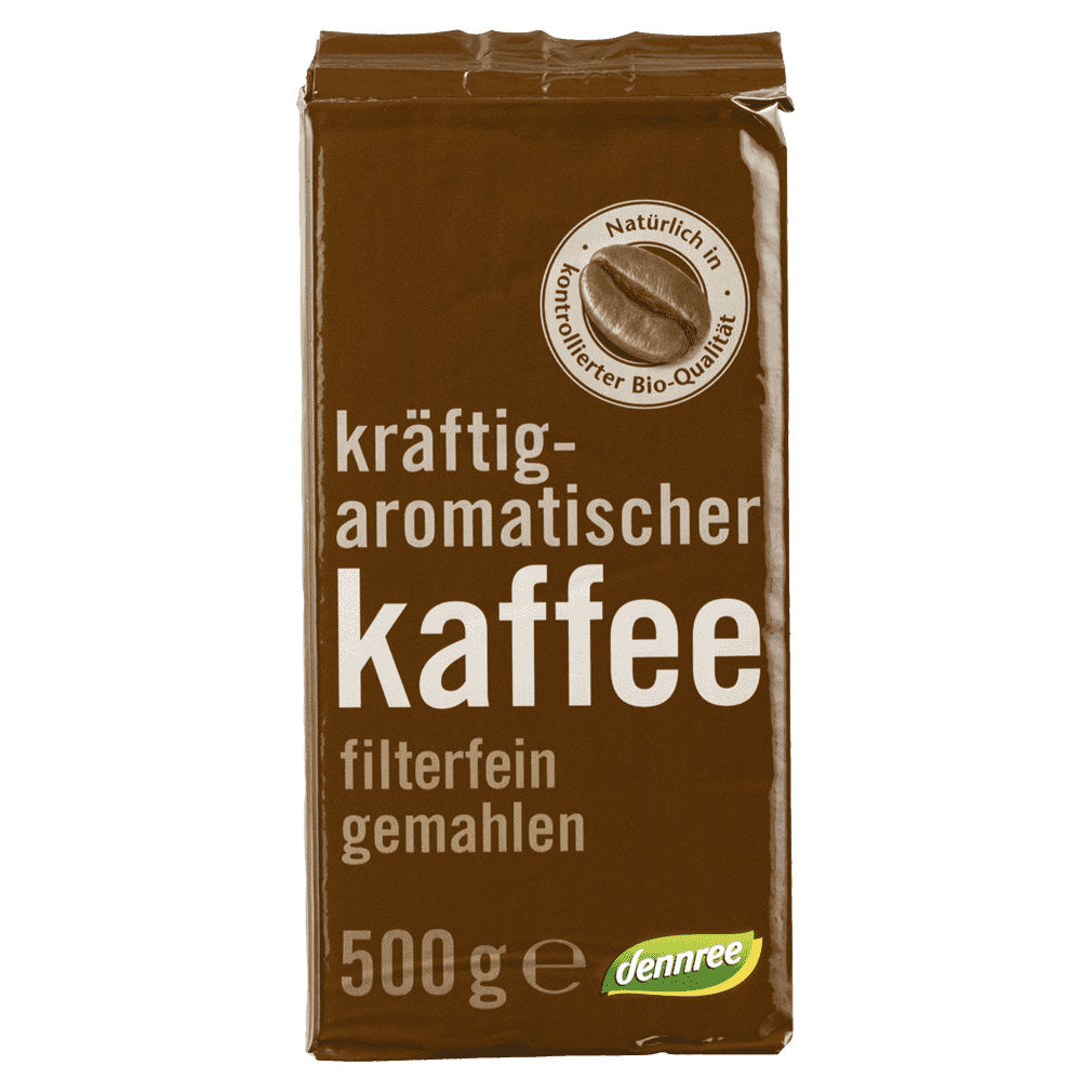 Bio Röstkaffee, gemahlen, 500g Bio Röstkaffee, gemahlen, 500g von dennree