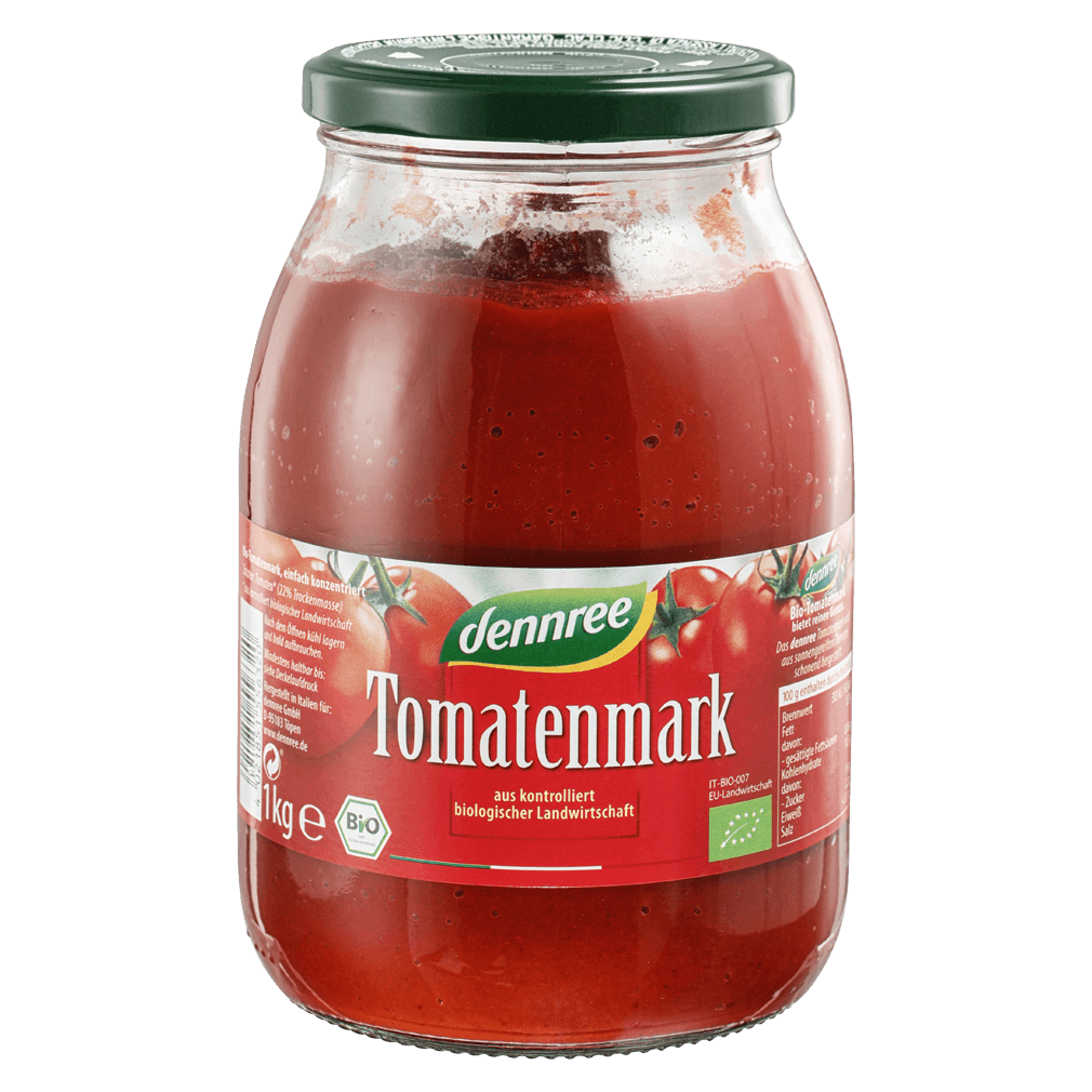 Bio Tomatenmark, 1 kg von dennree