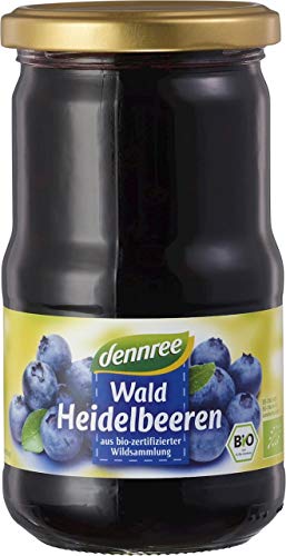 Blaubeeren in einer Marinade mit Rohrzucker BIO 350 g - DENNREE Blaubeeren in einer Marinade mit Rohrzucker BIO 350 g - DENNREE von dennree