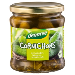 Cornichons im Glas von dennree