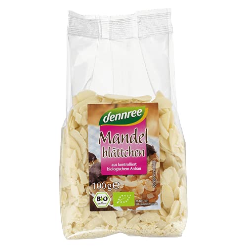 Dennree Bio Mandelblättchen 1er Pack (1 x 100g) von dennree