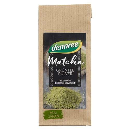 Dennree Bio Matcha Grüntee Pulver 1er Pack (1 x 30 g) von dennree