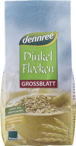 Dinkelflocken Großblatt 6 x 500 gr Dinkelflocken Großblatt 6 x 500 gr von dennree