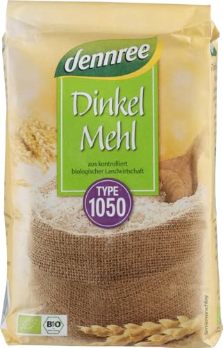 Dinkelmehl Type 1050 18 x 1 kg von dennree