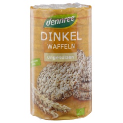 Dinkelwaffeln ohne Salz von dennree