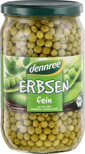 Erbsen fein 2 x 680 gr von dennree