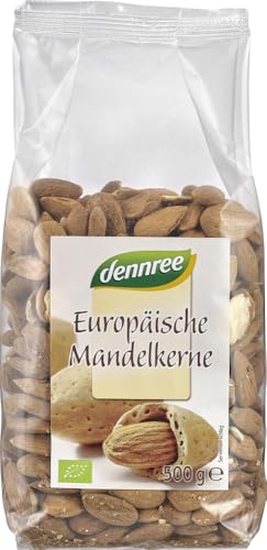 Europäische Mandelkerne 2 x 500 gr Europäische Mandelkerne 2 x 500 gr von dennree