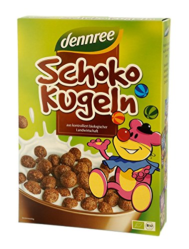 FRÜHSTÜCK KUCHEN SCHOKOLADENKUGELN BIO 250 g - DENNREE von dennree