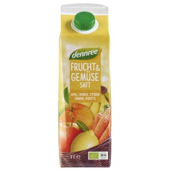 Gelber Frucht- & Gemüsesaft Gelber Frucht- & Gemüsesaft von dennree