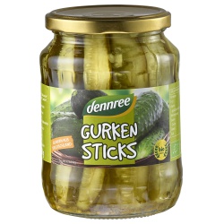 Gurkensticks im Glas Gurkensticks im Glas von dennree