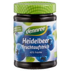 Heidelbeer-Fruchtaufstrich von dennree