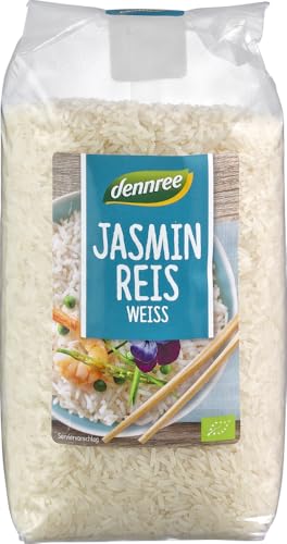 Jasminreis weiß 18 x 500 gr Jasminreis weiß 18 x 500 gr von dennree