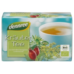 Kräutertee im Beutel von dennree