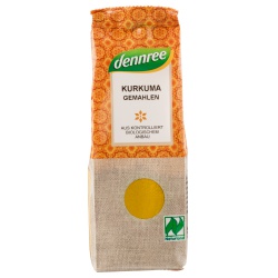 Kurkuma, gemahlen von dennree