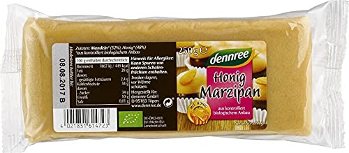 Dennree Bio Honig Marzipan 1er Pack (1 x 250g) von dennree