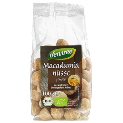 Macadamianüsse mit Honig, geröstet von dennree