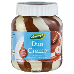 Milch- & Nuss-Nougat-Duo-Creme von dennree