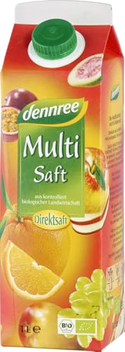 Dennree Multisaft Direktsaft 2 x 1 Liter Fruchtsaft Multifruchtsaft Dennree Multisaft Direktsaft 2 x 1 Liter Fruchtsaft Multifruchtsaft von dennree