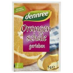 Orangenschalen, gerieben von dennree