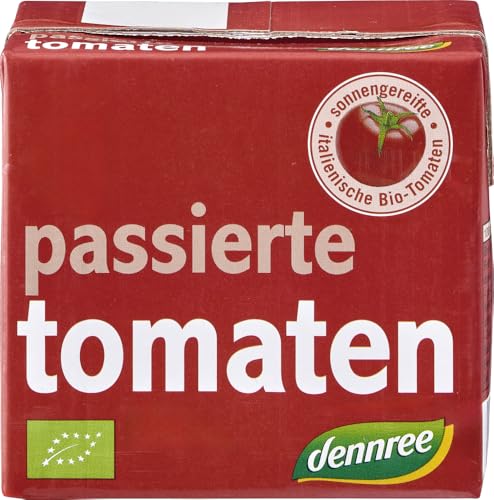 Passierte Tomaten 1 x 500 gr Passierte Tomaten 1 x 500 gr von dennree