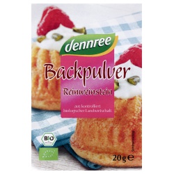 Reinweinstein-Backpulver von dennree