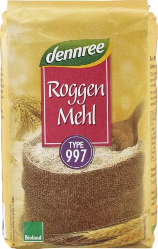 Roggenmehl Type 997 18 x 1 kg Roggenmehl Type 997 18 x 1 kg von dennree