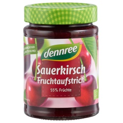 Sauerkirsch-Fruchtaufstrich von dennree