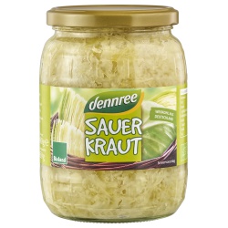 Sauerkraut im Glas von dennree