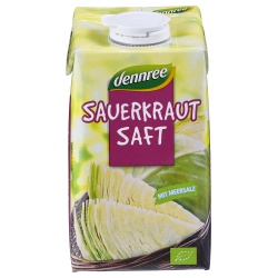 Sauerkrautsaft, milchsauer vergoren von dennree