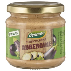 Streichcreme mit Aubergine Streichcreme mit Aubergine von dennree