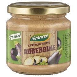 Streichcreme mit Aubergine von dennree