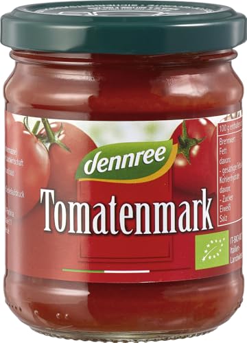 Tomatenmark einfach konzentriert 2 x 200 gr von dennree