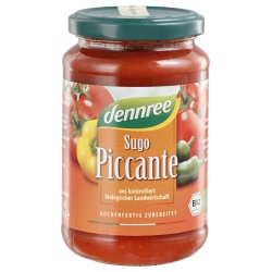 Tomatensauce Sugo piccante mit Gemüse von dennree
