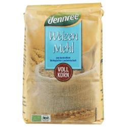 Weizen-Vollkornmehl von dennree