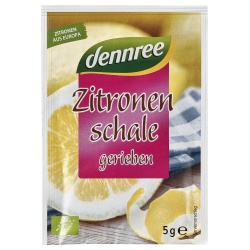 Zitronenschalen, gerieben von dennree