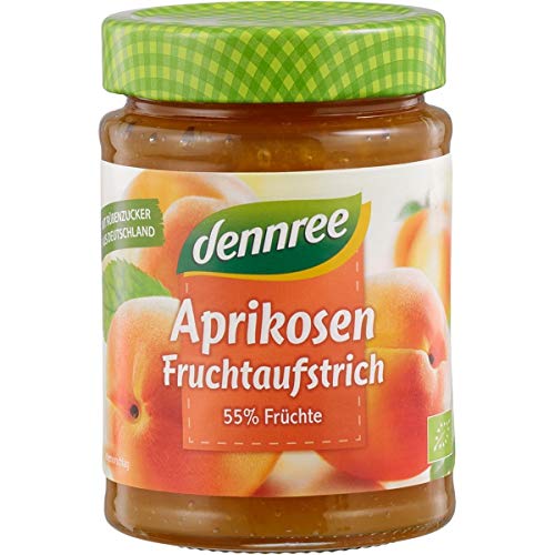 dennree Aprikosen-Fruchtaufstrich (340 g) - Bio von dennree