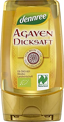 dennree Bio Agavendicksaft (2 x 180 ml) von dennree