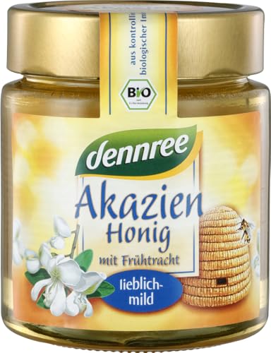 dennree Bio Akazienhonig mit Frühtracht, lieblich-mild (2 x 500 gr) von dennree