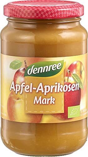 dennree Bio Apfel-Aprikosen-Mark (2 x 360 gr) von dennree