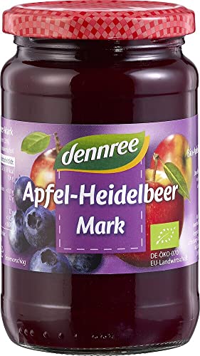dennree Bio Apfel-Heidelbeer-Mark (2 x 360 gr) von dennree