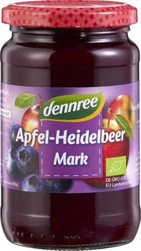 dennree Bio Apfel-Heidelbeer-Mark (2 x 360 gr) von dennree