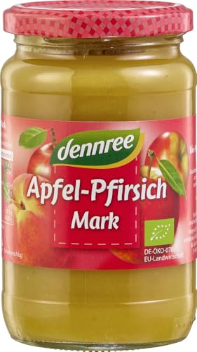 Apfel-Pfirsich-Mark 2 x 360 gr von dennree