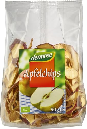 dennree Bio Apfelchips (1 x 90 gr) von dennree