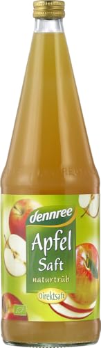 dennree Bio Apfelsaft naturtrüb (1 x 1 l) von dennree