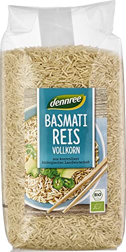 dennree Bio Basmati-Reis Vollkorn (1 x 1 kg) von dennree