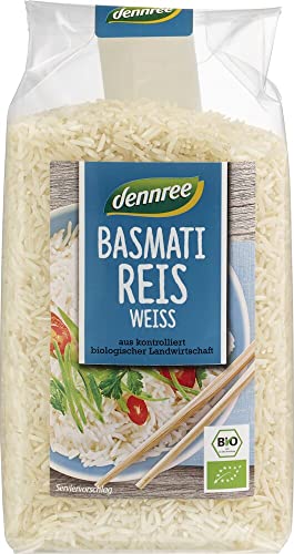 dennree Bio Basmati-Reis weiß (1 x 500 gr) von dennree
