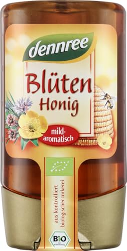 dennree Bio Blütenhonig, mild-aromatisch (2 x 250 gr) von dennree