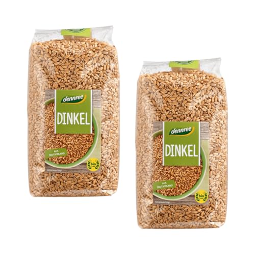 dennree Bio Dinkel (2 x 1 kg) von dennree