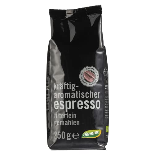 dennree Bio Espresso gemahlen (2 x 250 gr) von dennree